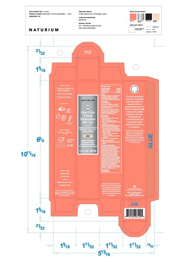 Packaging Label (Natr Dew Glow Tinted Sunscreen Light Spf 50 Uc 23035 01 1.8 Ol)